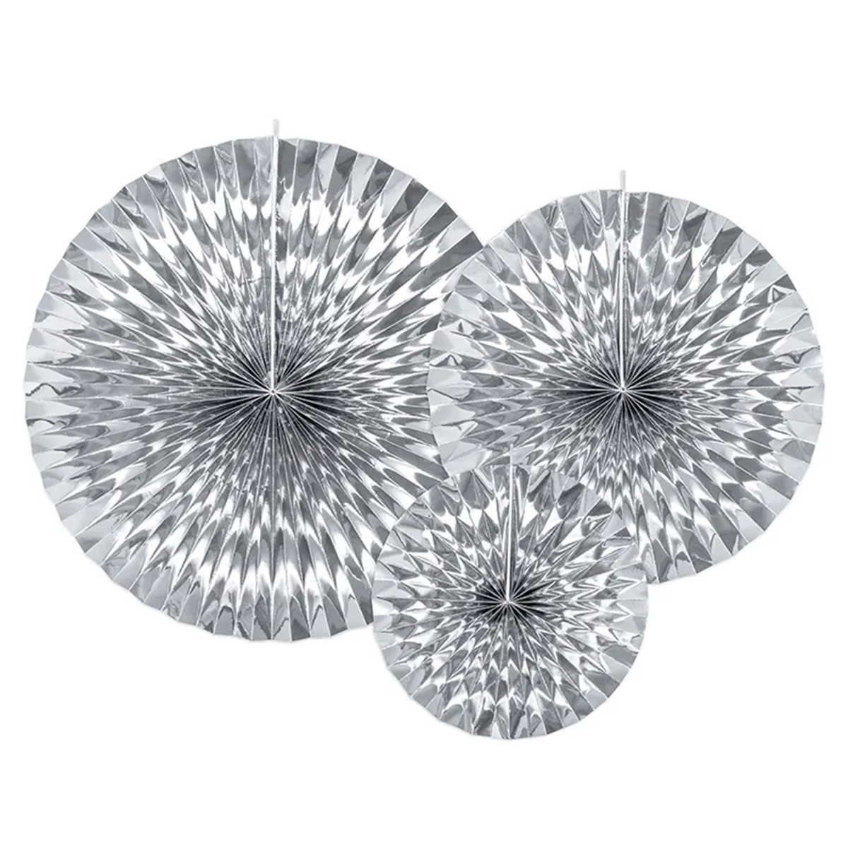 3 rosaces décoratives - Argent