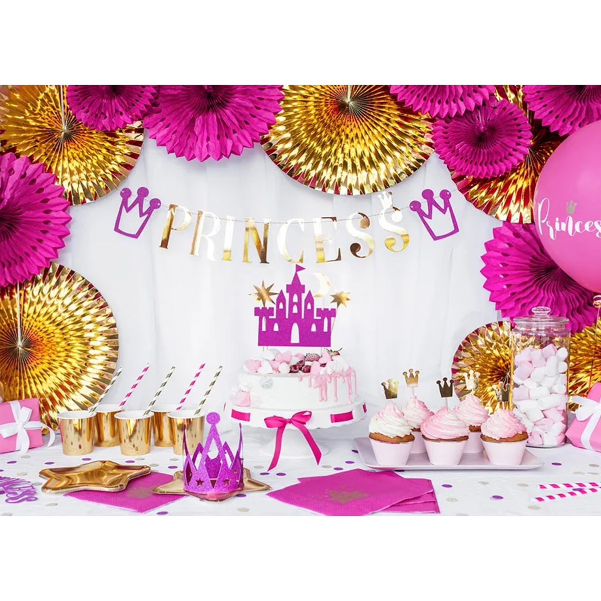 3 rosaces décoratives - Or