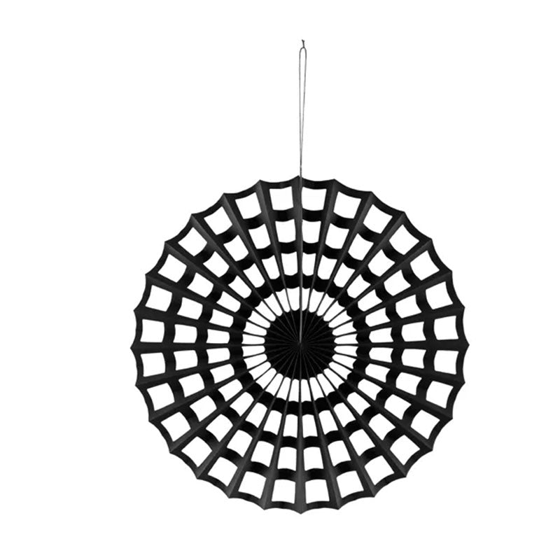 1 Rosace décorative Toile d'araignée - Black