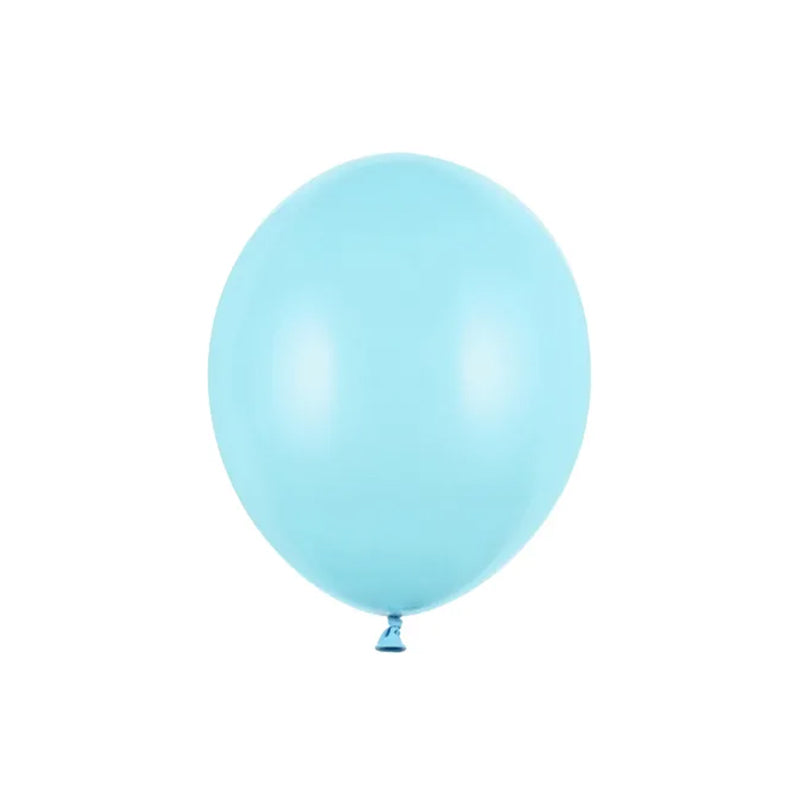 100 ballonnen - Ø 23 cm - Pastel Lichtblauw