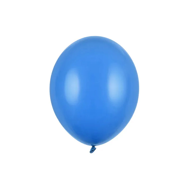 100 ballonnen - Ø 23 cm - Pastel Korenbloemblauw
