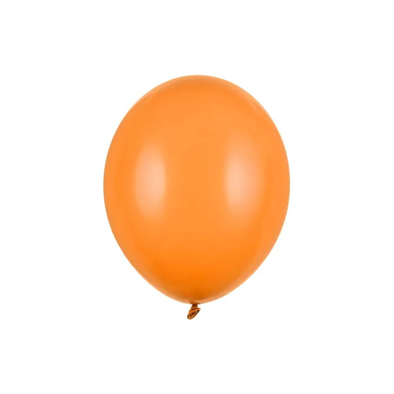 100 Ballonnen - Ø 23cm - Pastel Mandarijn Oranje