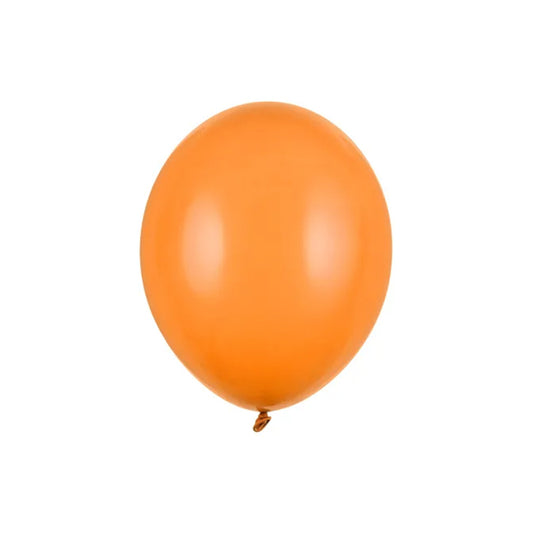 100 Ballonnen - Ø 23cm - Pastel Mandarijn Oranje
