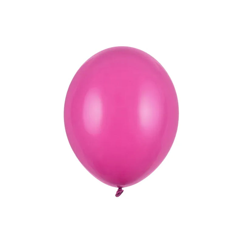 100 ballons - Ø 23cm - rose vif pastel