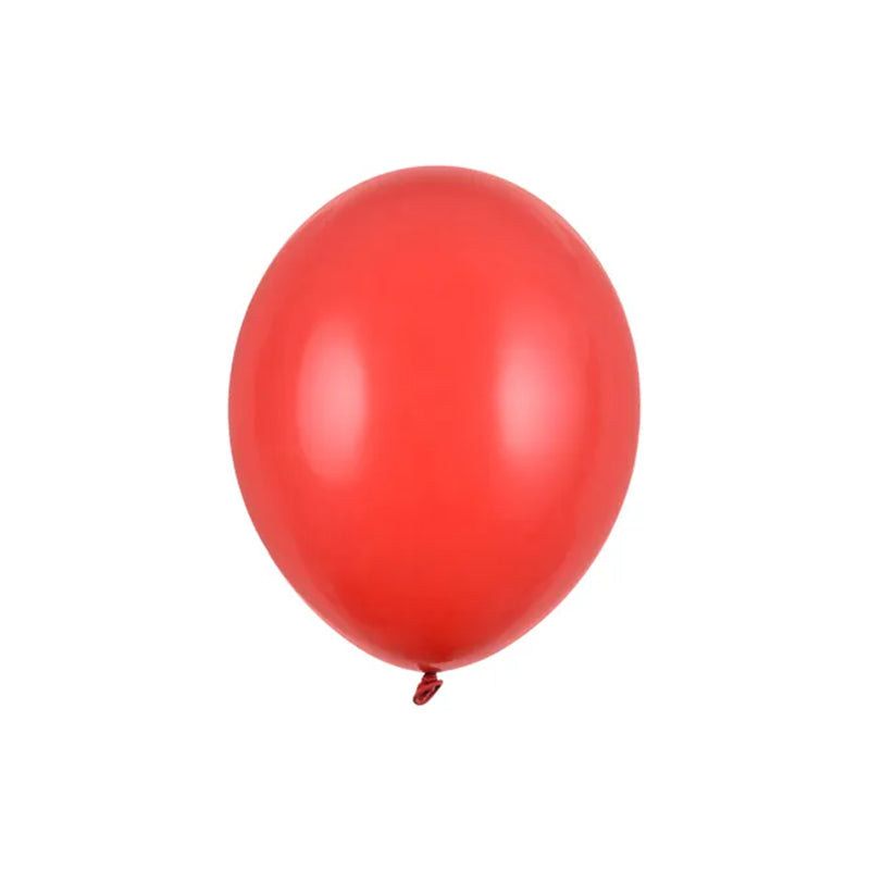 100 ballonnen - Ø 23 cm - Pastel Papaverrood
