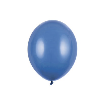 100 ballons de baudruche - Ø 23cm - Bleu Marine Pastel