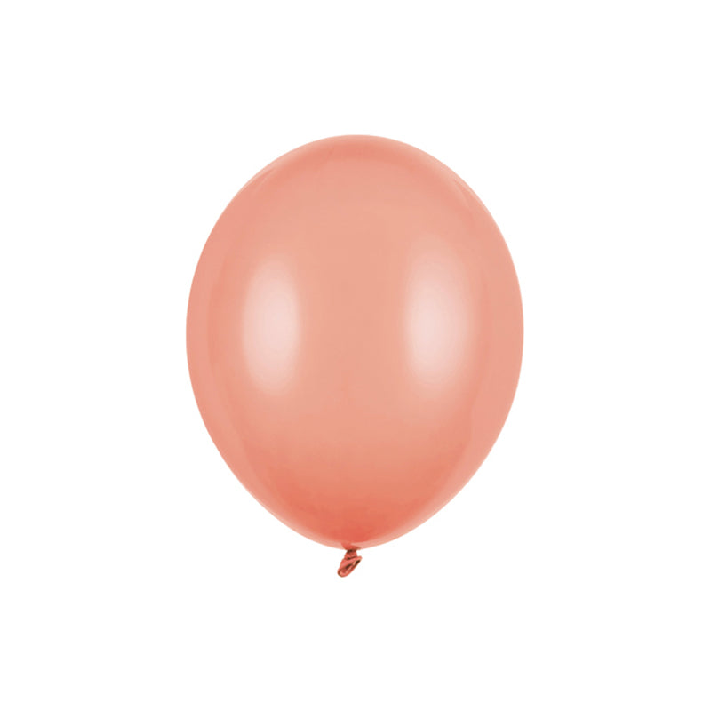 100 ballonnen - Ø 23 cm - Pastel Perzik