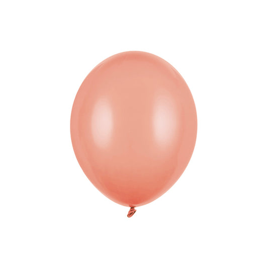 100 ballonnen - Ø 23 cm - Pastel Perzik