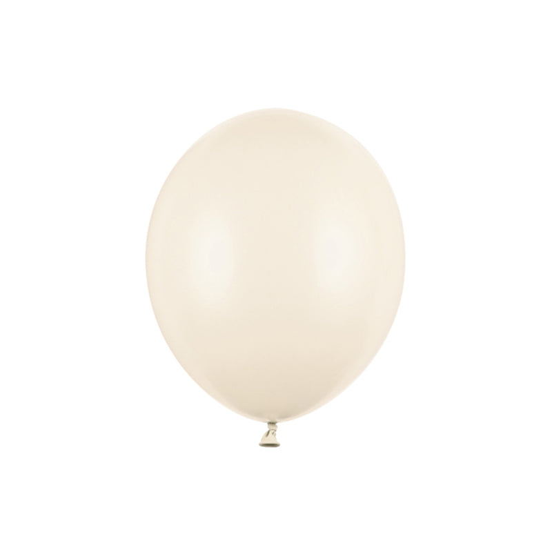 100 ballonnen - Ø 23 cm - Pastel licht nude