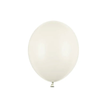 100 Ballonnen - Ø 23cm - Pastel Licht Crème