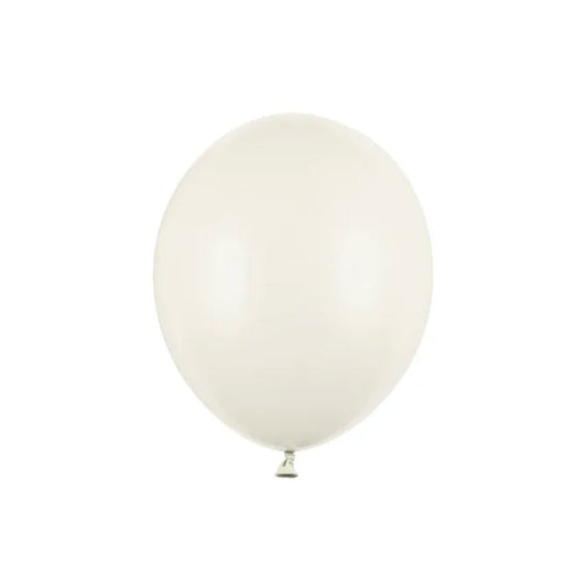 100 Ballonnen - Ø 23cm - Pastel Licht Crème
