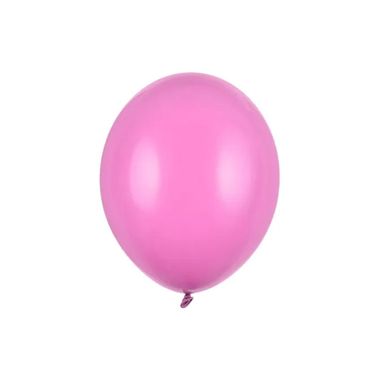 100 ballonnen - Ø 23cm - pastel fuchsia