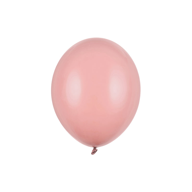 100 Ballons - Ø 23cm - Rose Poudré Pastel