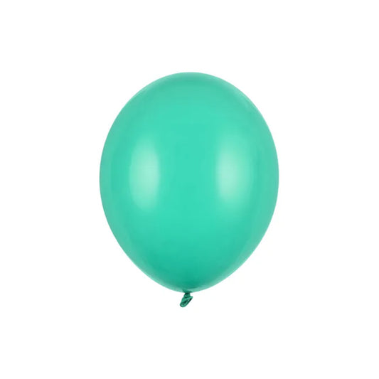 100 ballonnen - Ø 23 cm - Pastel Aquamarijn