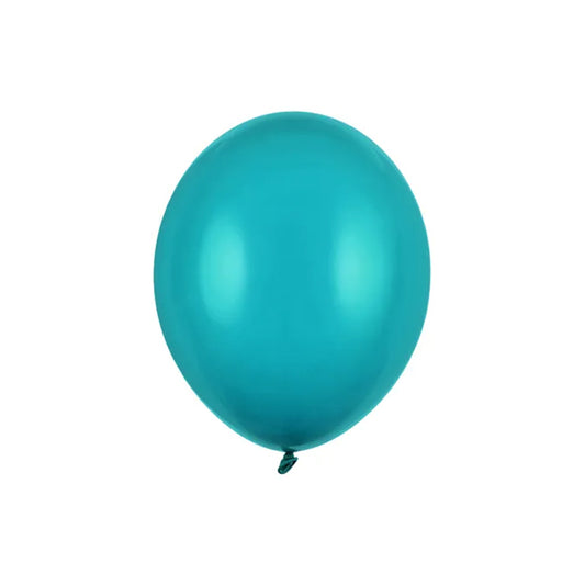 100 ballonnen - Ø 23cm - pastel Laguneblauw