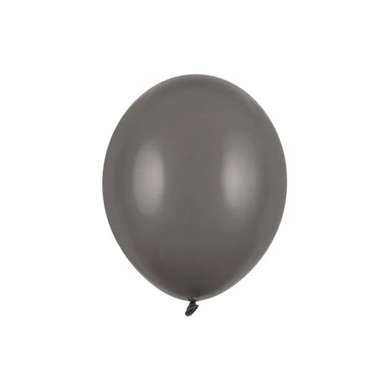 100 ballonnen - Ø 23 cm - Pastel Grijs