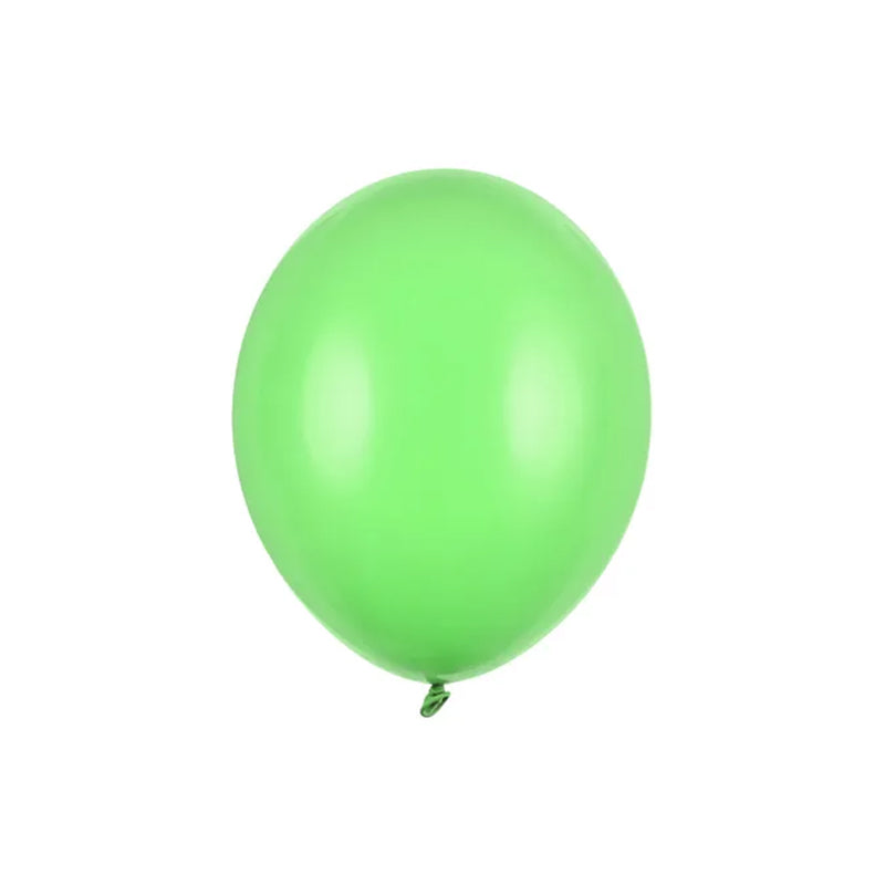 100 ballons de baudruche - Ø 23 cm - Vert Pastel Lumineux