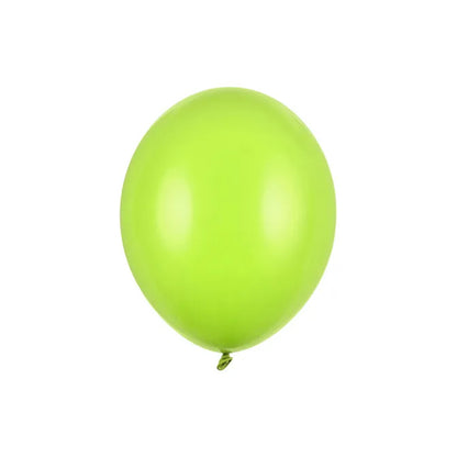 100 ballons de baudruche – Ø 23cm – Vert citron pastel