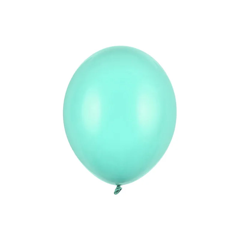 100 ballonnen - Ø 23 cm - Pastel licht mint
