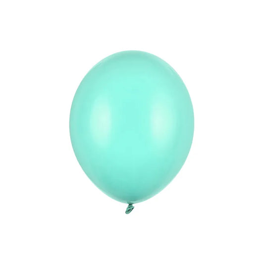 100 ballonnen - Ø 23 cm - Pastel licht mint