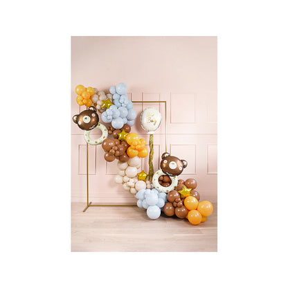 100 ballons de baudruche - Ø 23cm - Pastel Moka