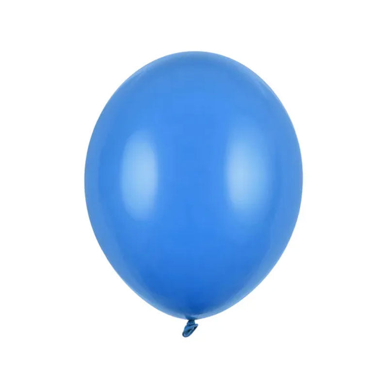 10 ballonnen - Ø 27cm - Pastel Korenbloemblauw