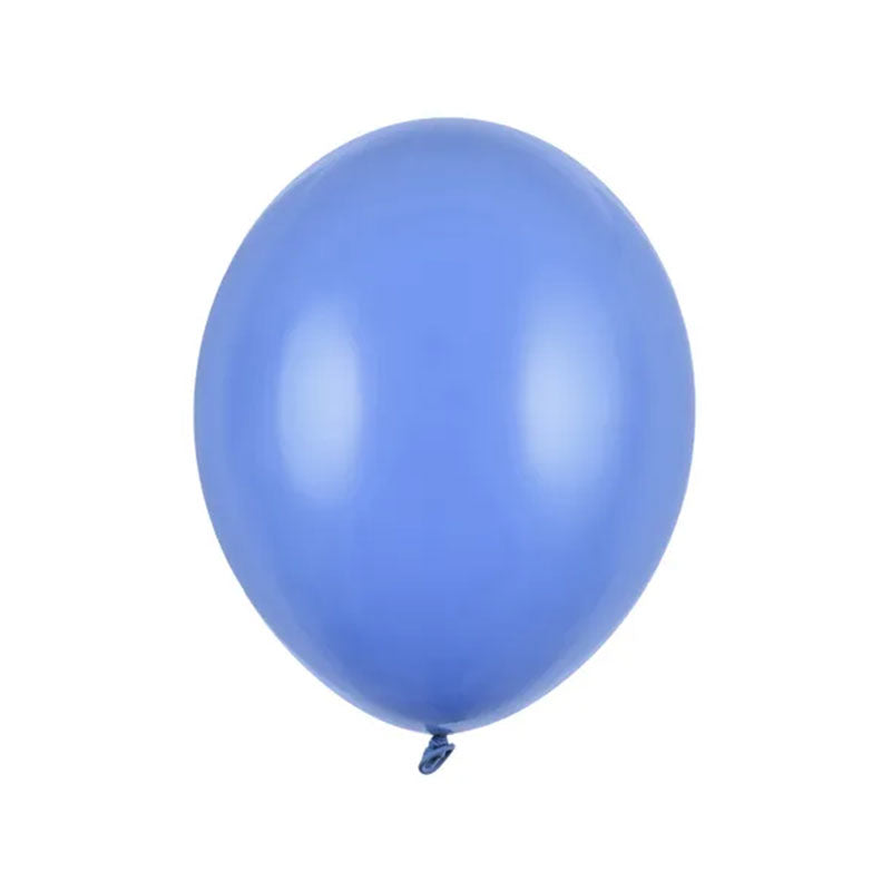100 ballonnen - Ø 27cm - Pastel Ultramarijn