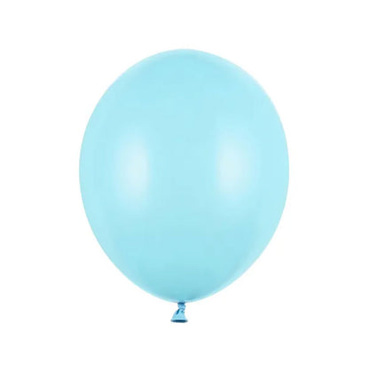 50 ballonnen - Ø 27cm - Pastel lichtblauw