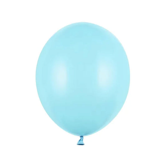 50 ballonnen - Ø 27cm - Pastel lichtblauw