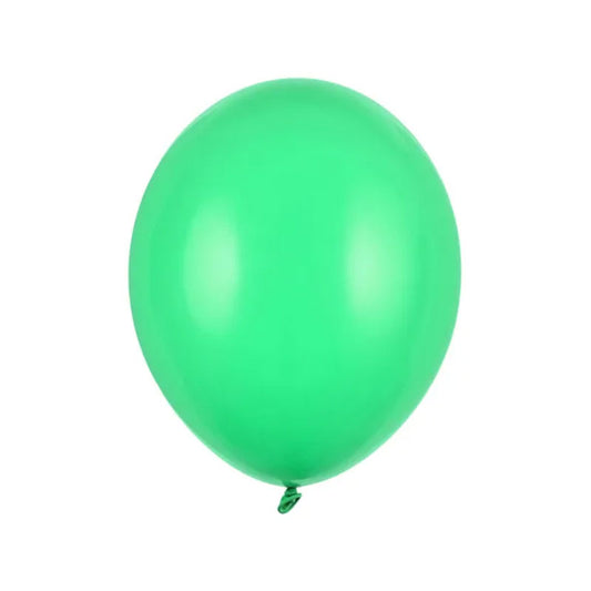 10 ballons de baudruche - Ø 27cm - Vert pastel