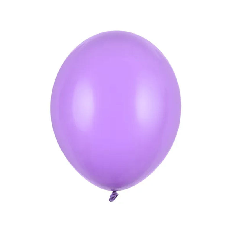 100 ballons de baudruche - Ø 27cm - Lavande pastel