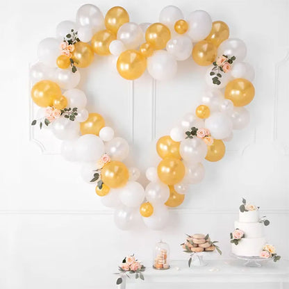 100 Ballons - Ø 27cm - Pastel Blanc Pur
