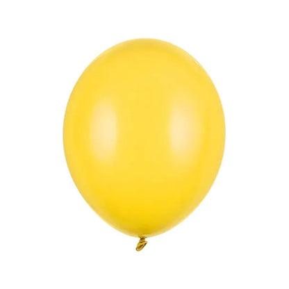 100 ballonnen - Ø 27cm - Pastel Honey Yellow