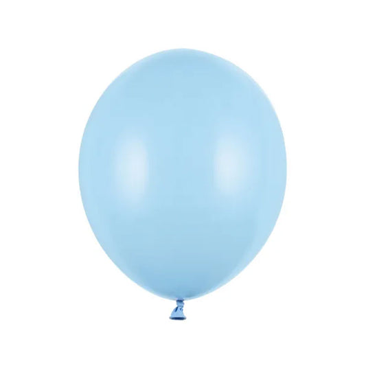 100 Ballonnen - Ø 27cm - Pastel Babyblauw