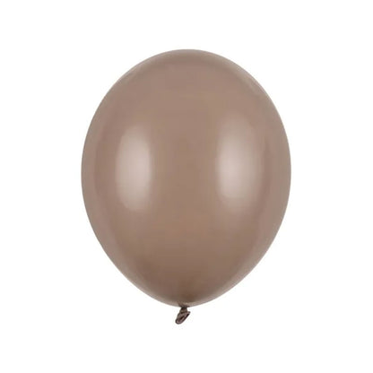 100 ballons de baudruche - Ø 27cm - Pastel Cappuccino