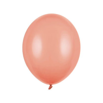50 ballonnen - Ø 27cm - Pastel Peach