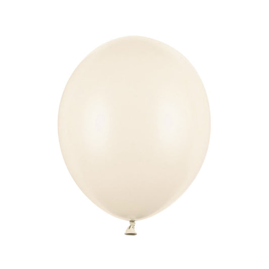 100 Ballons - Ø 27cm - Nude clair pastel