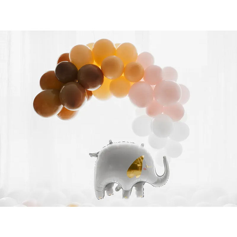 100 ballons de baudruche - Ø 27cm - Crème Clair Pastel