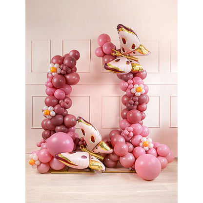 100 ballons - Ø 27cm - Rose pastel sauvage