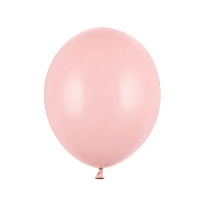 50 ballonnen - Ø 27cm - pastel lichtroze