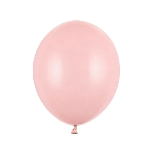 50 ballonnen - Ø 27cm - pastel lichtroze