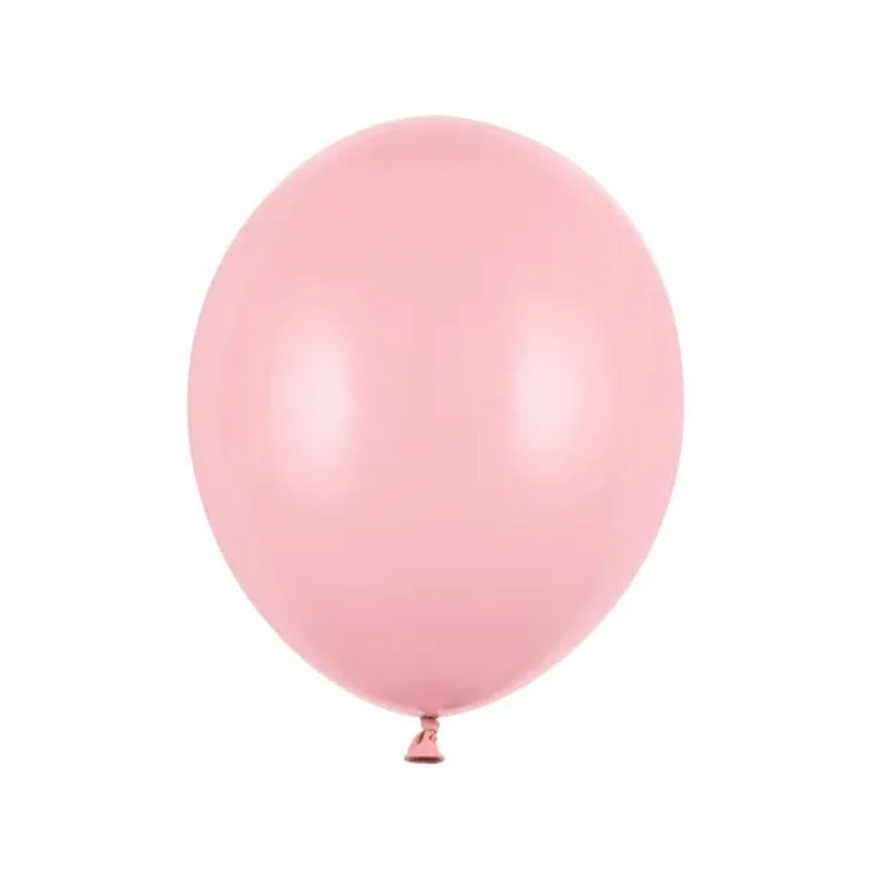 10 ballons de baudruche - Ø 27cm - Rose Bébé Pastel