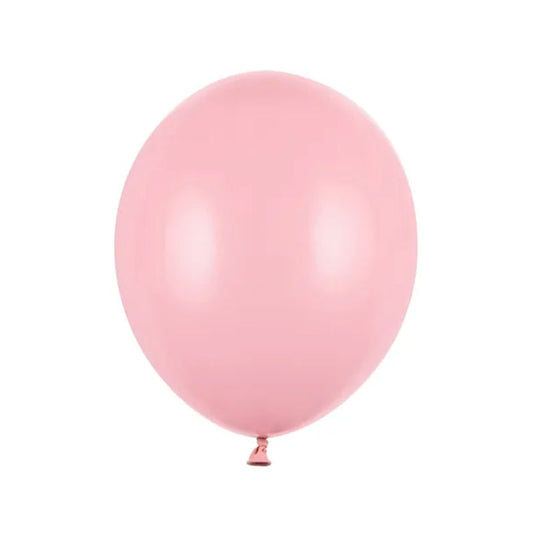 10 ballons de baudruche - Ø 27cm - Rose Bébé Pastel