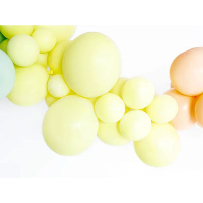 10 ballonnen - Ø 27cm - Pastel Lichtgeel