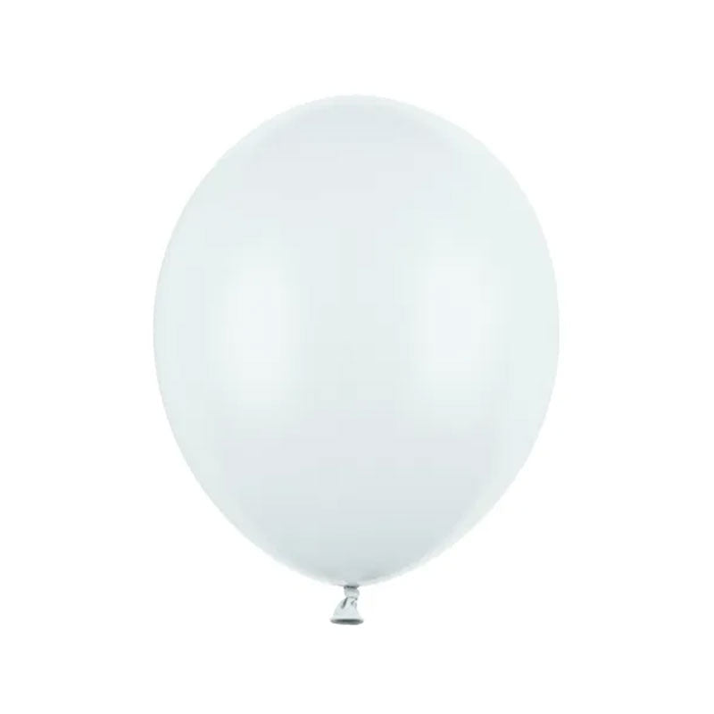 10 ballonnen - Ø 27cm - Pastel Light Misty Blue