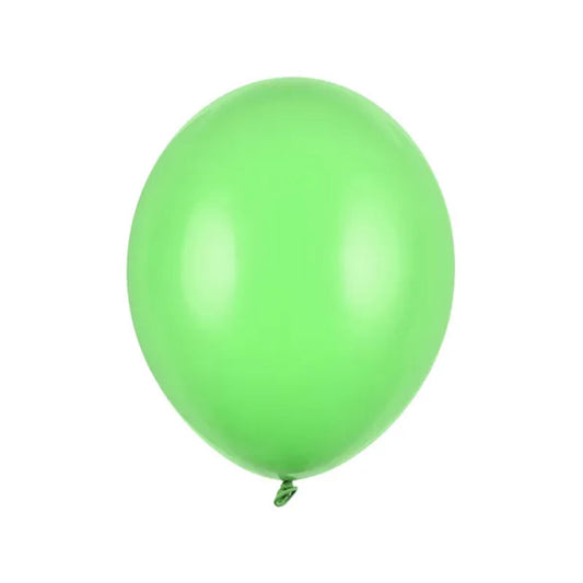 50 ballons - Ø 27cm - vert vif pastel