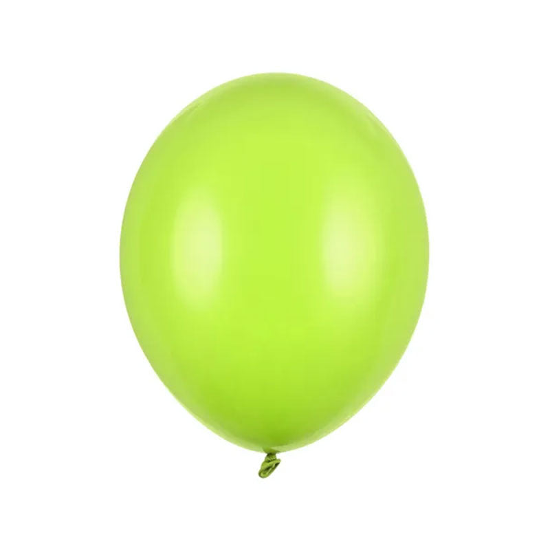 100 Ballonnen - Ø 27cm - Pastel Limoengroen