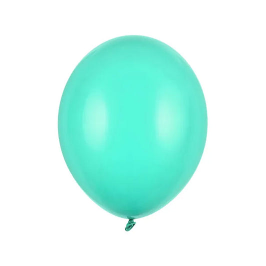 50 Ballons de baudruche - Ø 27cm - Vert Menthe Pastel