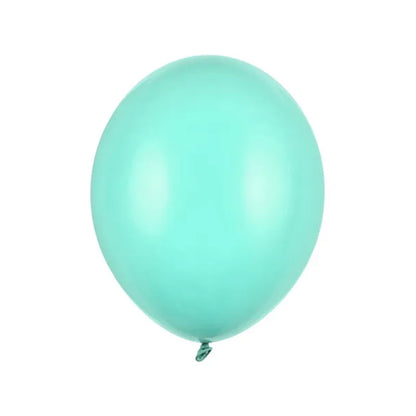 100 ballons de baudruche - Ø 27cm - Pastel Vert Menthe Clair