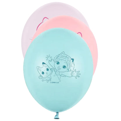 6 Folieballonnen - Gabby's Poppenhuis de Film 27 cm